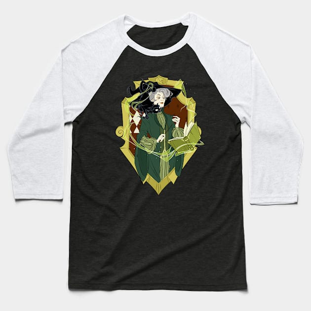 Transfiguration Professor Baseball T-Shirt by Drea D. Illustrations